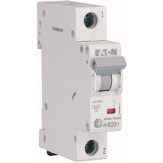 EATON WYŁĄCZNIK NADPRĄDOWY B 20A 1P 1M 6KA HN-B20/1