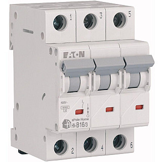 EATON WYŁĄCZNIK NADPRĄDOWY B 16A 3P 3M 6KA HN-B16/3