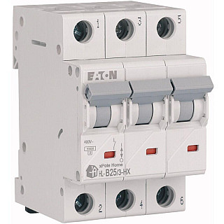 EATON WYŁĄCZNIK NADPRĄDOWY B 25A 3P 3M 6KA HN-B25/3