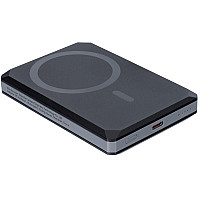 Powerbank Veger GeoWallet Tracker X5 5000 mAh 20 W PD QC 3.0 MFi MagSafe USB-C czarny