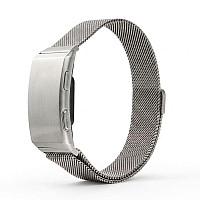 Inteligentny smartband Titmo Loop I-110 Bluetooth EKG HRV HR BP SPO2 IP68 srebrny